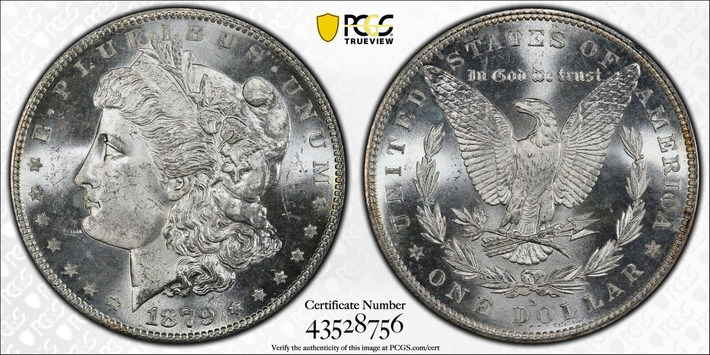 1879-S $1 Morgan PCGS MS64 CAC Approved